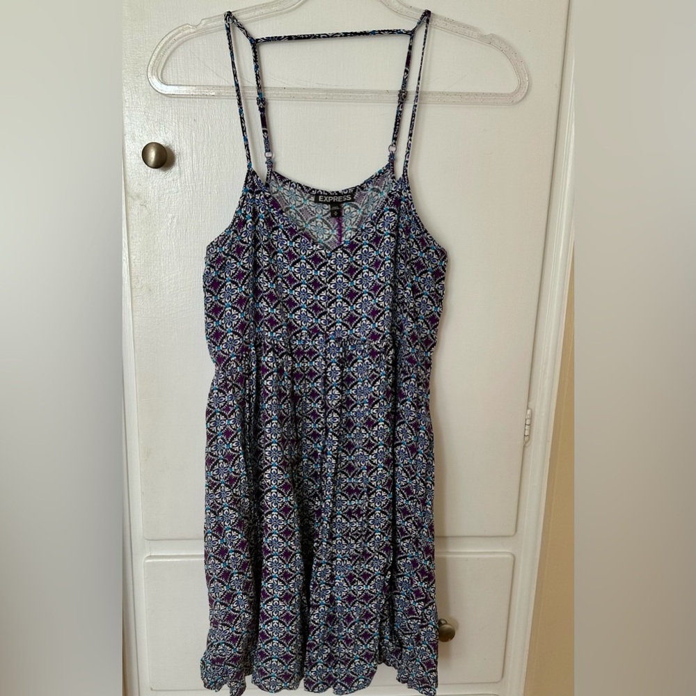 Express Fit and Flare Sundress - EUC